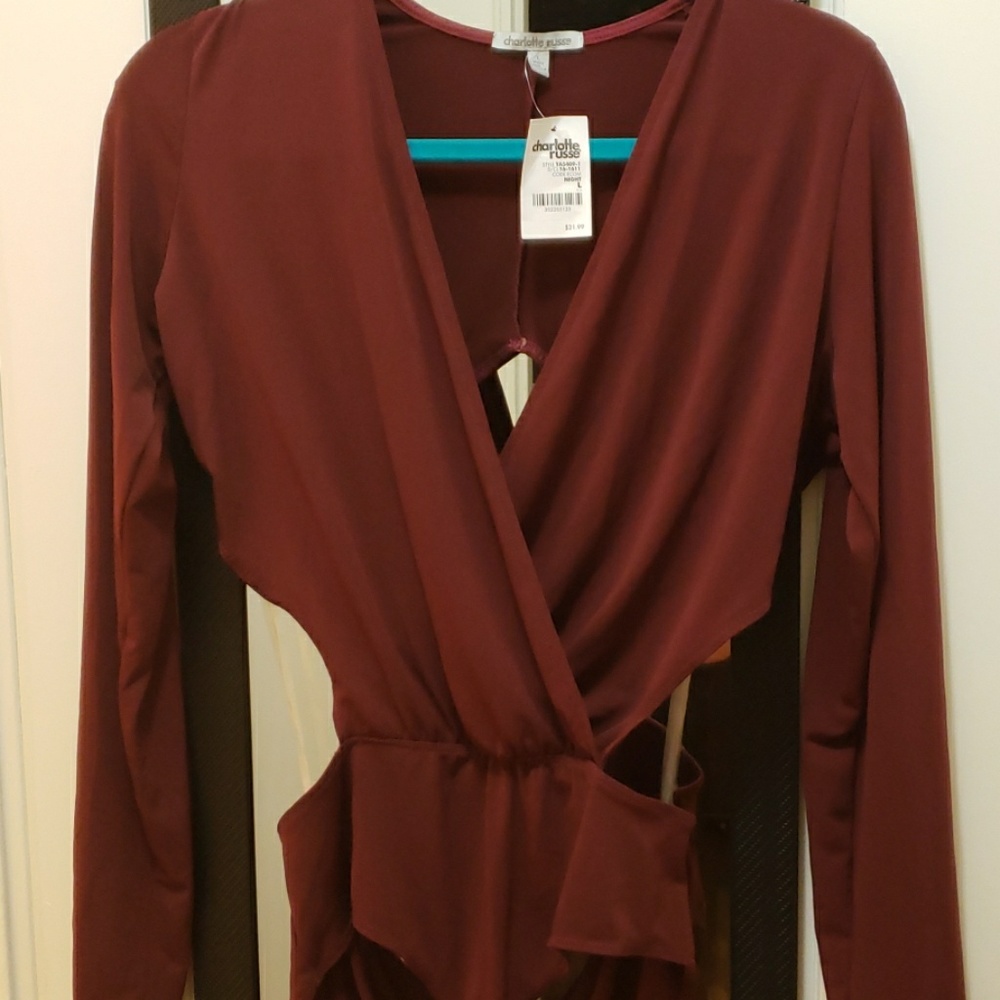 Cut out body suit